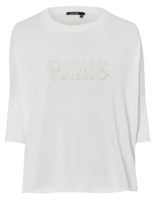 Marc Aurel - Pullover off white varied - Gr. - 38