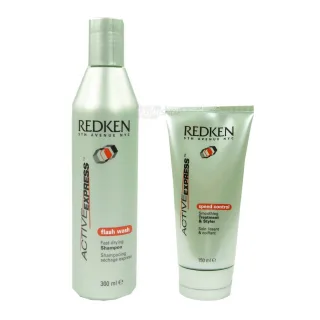 Redken 5th Avenue NYC Active express flash wash + speed control Haar Pflege Set