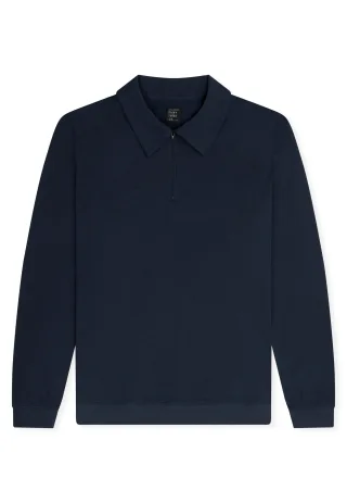SCHIESSER - Sweatshirt nachtblau - Gr. - 52