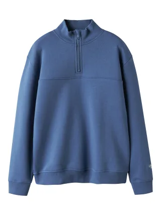 NAME IT - NKMBRYCE LS NREG HALF ZIP SWEAT BRU - Gr. - 158/164