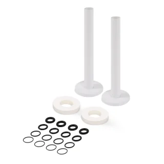 Terma Set einteilige Abdeckblende Ø55-Ø18-L160; weiß, TGPBI001, Weiß TGPBI001