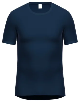 AMMANN - Org 300 Feinripp Shirt 1/2 Arm nightblue - Gr. - 5