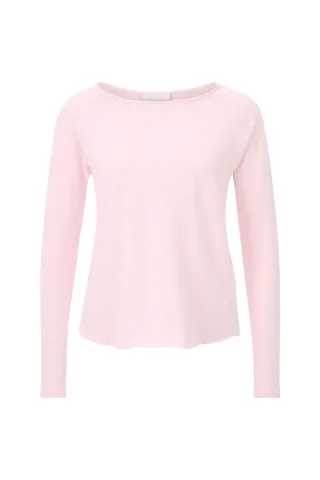 Rich & Royal - Organic Heavy Jersey Longsleeve rose shadow - Gr. - XS