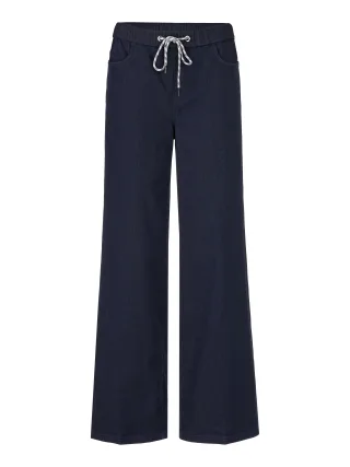Marc Cain Sports - Flared Jeans WELKOM Rethink Together vintage indigo - Gr. - 40