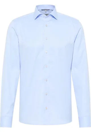 ETERNA - Slim Fit : Businesshemd blau - Gr. - 41