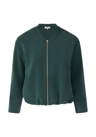 s.Oliver - Sweatshirt Jacke petrol - Gr. - 54