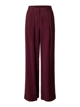 Selected - Hose - Slfteresa violet - Gr. - 34