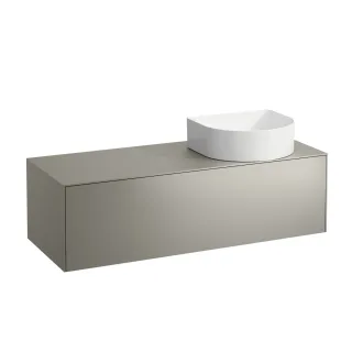 LAUFEN Waschtischunterschrank SONAR f.WT H812340/1/2/3 1175x455 1 Schubl. Ausschnitt re Titan, H4054 H4054230340421