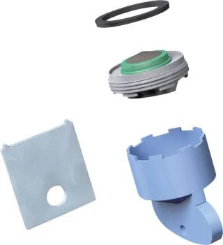 Hansgrohe Luftsprudler PuraVida Waschtischmischer, 95282000 95282000