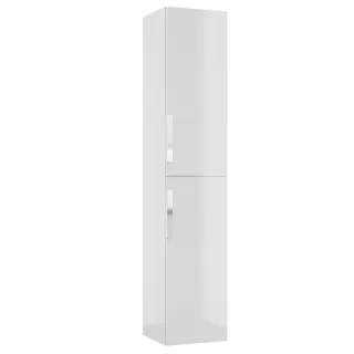 Neuesbad Serie 40 Hochschrank mit 2 Türen, B:300,H:1500,T:300mm, Korpus/Front: weiss hochglanz lacki NB1DF001-C-030051