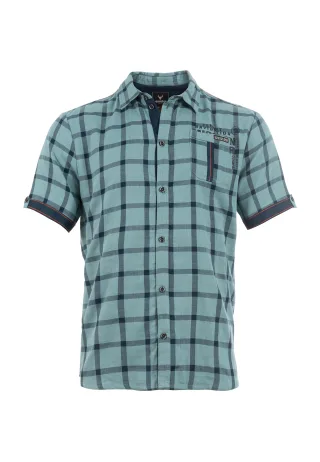 squesto - Hemd 1/2 soft green - Gr. - M