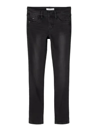 NAME IT - NKMPETE SKINNY JEANS 2012-ON NOOS black denim - Gr. - 104