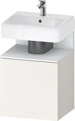 Duravit Qatego Waschtischunterbau wandhängend Weiß Supermatt 490x420x645 mm - QA4077L18840000 QA4077L18840000