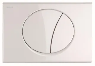 Mepa Ellipse für A21/E21 Betätigungsplatte 2-Mengen Weiß, 420751 420751