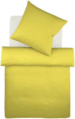 fleuresse Bettwäsche "Colours in 135x200, 155x220 oder 200x200 cm" 2 Stk. Bettwäsche aus 100% Baumwolle, uni, mit Reißverschluss