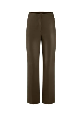 RIANI - Lederhose dark affogato - Gr. - 36