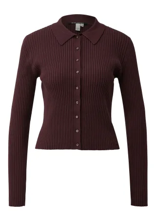 qs - Strickjacke rot - Gr. - XS