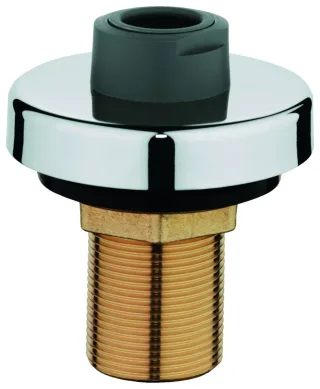 Grohe Schlauchdurchführung 46487 f. HB 3-Loch-Wannenkombin. chrom/dunkelgrau, 46487IX0 46487IX0