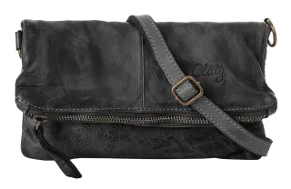 Cluty Abendtasche echt Leder, Made in Italy