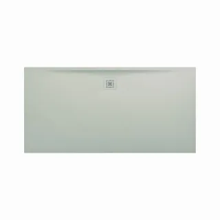 LAUFEN Duschwanne Pro aus Marbond 1800x900x34 Ablauf lange Seite Hellgrau, H2119510770001 H2119510770001