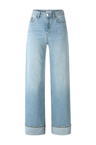 Rich & Royal - Marlene Roll-Up Denim denim blue - Gr. - 29/32
