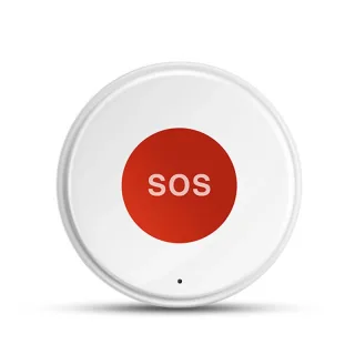 Tuya WiFi Smart SOS Call Button Wireless Caregiver Pager Phone Alert Transmitter Emergency Call Button for Kids Elderly