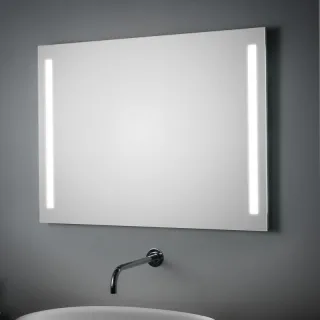 Koh-i-Noor LED SPIEGEL COMFORT LINE mit seitlicher Spiegelbeleuchtung, B:80, H:80cm, LC0308 LC0308