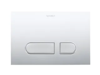 Duravit DuraSystem Betätigungsplatte mechanisch für WC 217x10x147 mm - WD5001021000 WD5001021000