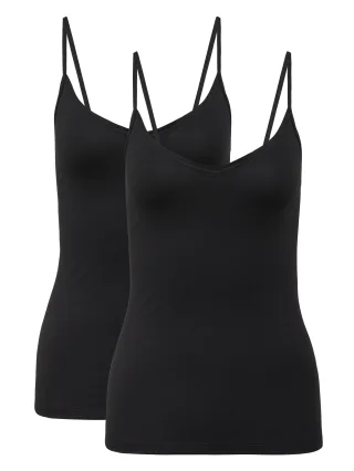 CALIDA - WOMEN Spaghetti top black - Gr. - S