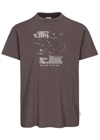 BASEFIELD - Rundhals T-Shirt 1/2 aubergine - Gr. - 3XL