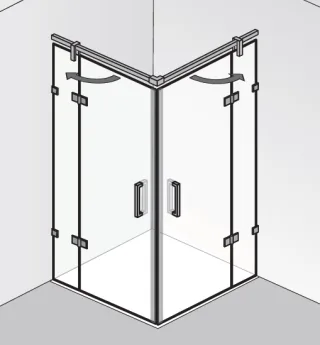 HSK Atelier Plan Pur AP.226 Eckeinsteig 4-teilig AP.226