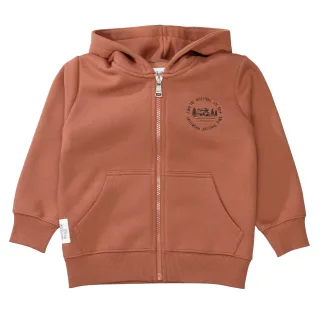 STACCATO - Kn.-Kap.-Sweatjacke rust - Gr. - 104/110