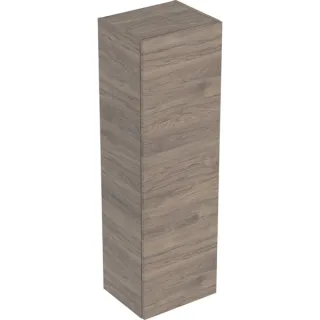 Geberit Smyle Square Mittel-Hochschrank mit einer Tür 36x118x29,9cm, Nussbaum, 500361JR1 500361JR1
