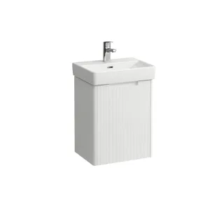 LAUFEN Waschtischunterschrank JUNA 320x422x515 1 Tür links m. Griffmulde f.WT H815961 weiß matt, H41 H4114411092601