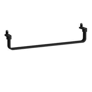 Laufen Handtuchhalter Reling LANI 450 mm schwarz matt, H3811214500001 H3811214500001