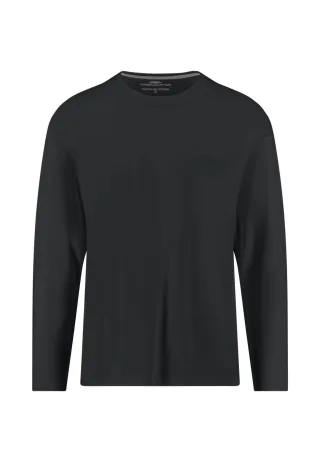 FYNCH-HATTON - T-Shirt, Basic, Longsleeve black - Gr. - XL