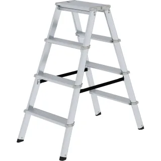Munk ML Stufen-Stehleiter beidseitig begehbar - 011234