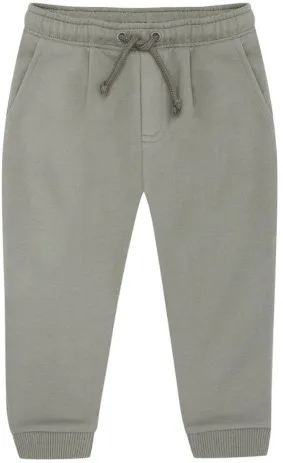 Leevje Sweathose olive aus Bio-Baumwolle - green