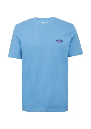 s.Oliver - T-Shirt blau - Gr. - L