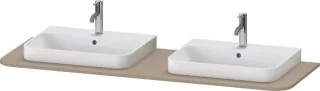 Duravit Konsole HappyD.2Plus, 2 Ausschnitte HP032HB7575