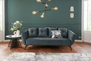Home affaire 3-Sitzer "Baggio" Zierkissen inklusive