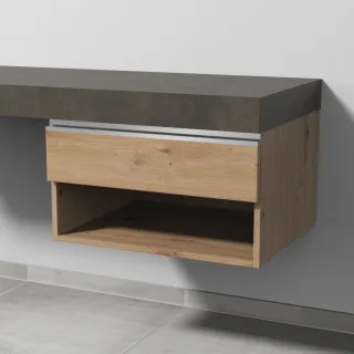 Sanipa Anbau-/Solitärschrank 2morrow (L2354) 340x600x520 Eiche-Natural-Touch, L235485 L235485