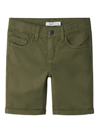 NAME IT - NKMSILAS ISAK LSHORT TWI 3122-MF TB NOOS Deep Lichen Green - Gr. - 128