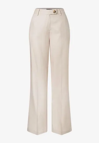 MORE & MORE - Weite Hose beige - Gr. - 34