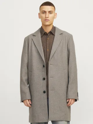 JACK&JONES - JJEHARRISON WOOL BLEND COAT SN - Gr. - L