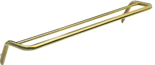 Neuesbad Serie 600 Doppel-Handtuchhalter 615mm, Oberfläche: gold NB1ADI_Z6311