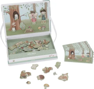 Little Dutch Magnet Puzzle Forest Friends