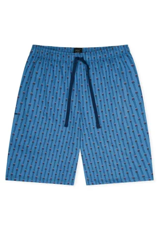 SCHIESSER - Bermuda blau - Gr. - 48
