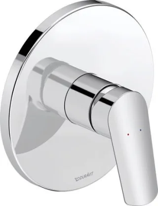 Duravit Duravit No.1 Einhebel-Brausemischer Unterputz Chrom Hochglanz 170x86x170 mm - N14210010010 N14210010010