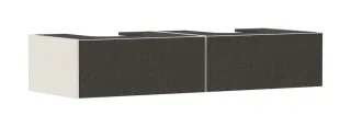 Hansgrohe Xevolos E Waschtischunterschrank Sandbeige Matt 1370/550 mit 2 Schubkästen für Konsole mit 54317660